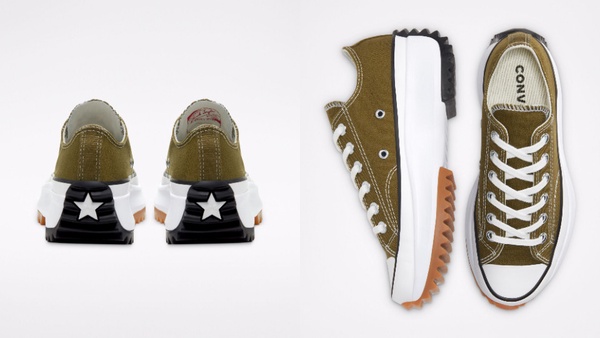 CONVERSE RUN STAR HIKE低筒版問市！無痛增高再不怕腿粗短，價格還甜到欠包色～