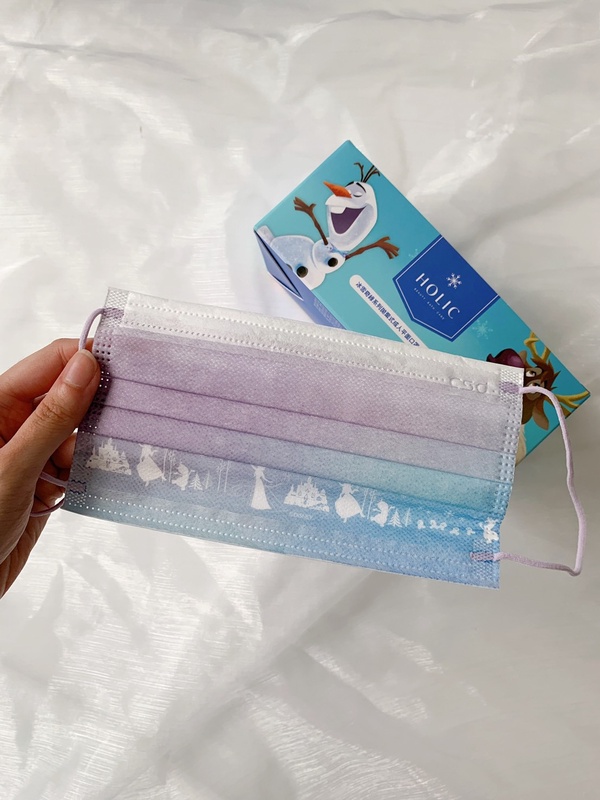 中衛 x 迪士尼「冰雪奇緣口罩」第二波開賣！夢幻漸層＋獨特印花，Elsa、雪寶都在上面