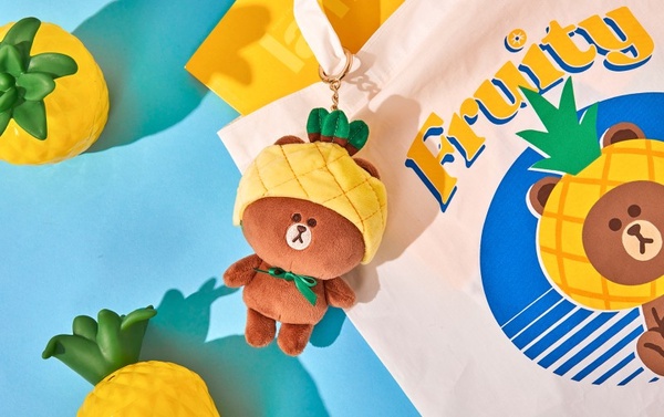 Line Friends「夏季水果系列」上市！熊大與莎莉變身超萌鳳梨，陪你清爽過一夏！