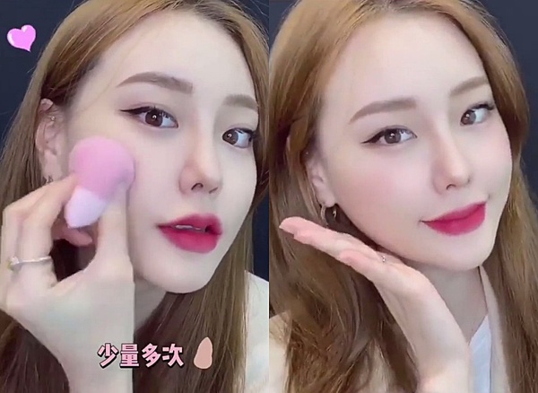 化妝師親授不同類型「美妝蛋用法」！粉底薄透亮、腮紅修容更自然，美妝蛋隱藏用法必學