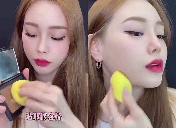 化妝師親授不同類型「美妝蛋用法」！粉底薄透亮、腮紅修容更自然，美妝蛋隱藏用法必學
