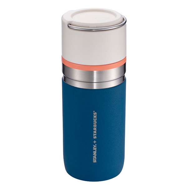 STARBUCKS × STANLEY「時尚藍與鮮明橘系列」新品登場,今夏野餐露營必備!