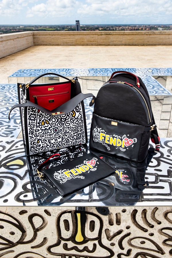 2020七夕限定包款：Fendi × Mr. Doodle 七夕限定塗鴉系列