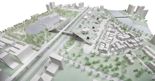 青埔景點再添一處！桃園市立美術館「玻璃山丘」好吸睛～預計2022年完工