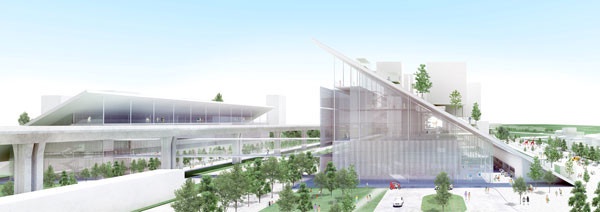 青埔景點再添一處！桃園市立美術館「玻璃山丘」好吸睛～預計2022年完工