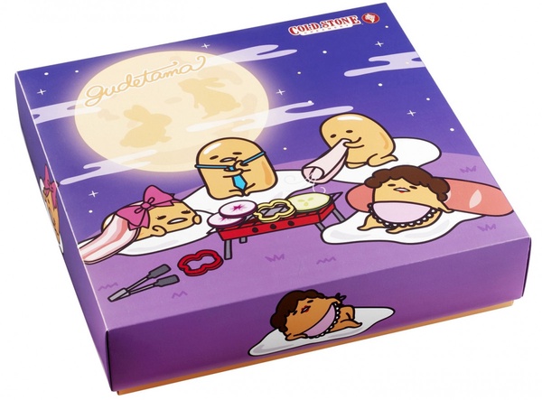 蛋黃哥變身月餅啦！COLD STONE推「蛋黃哥懶得過中秋禮盒」，冰淇淋大福、蛋糕必吃！