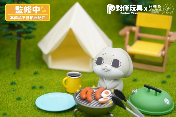 夥伴玩具X好想兔「想兔樂悠悠」/售價100元(一款;系列共5款);商品預計12月推出