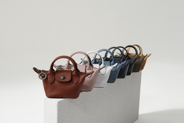 2020粉紅包包 #Longchamp Le Pliage Cuir 古董粉紅色手提包，NT$12,900