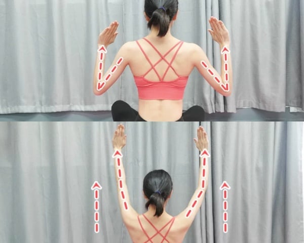 網紅教練「瘦蝴蝶袖、改善副乳」運動！實測兩週臂圍-3cm，還能改善厚背、肩頸酸痛