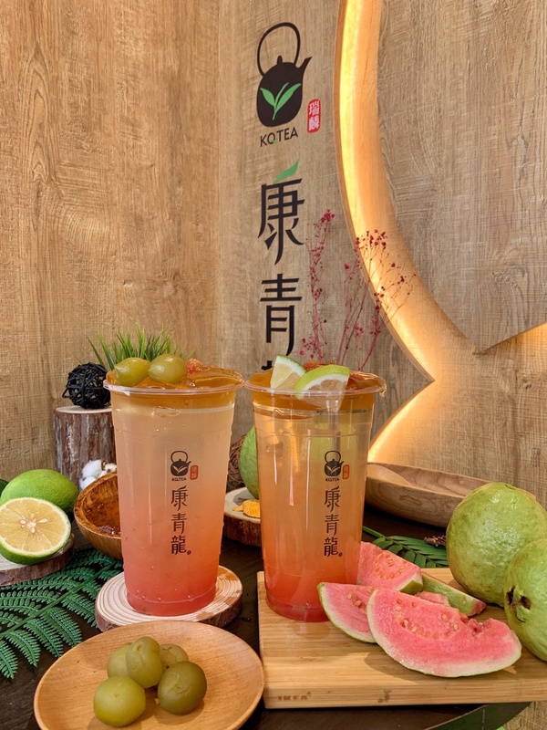 康青龍推「紅心芭樂梅」、「紅心芭檸冰茶」