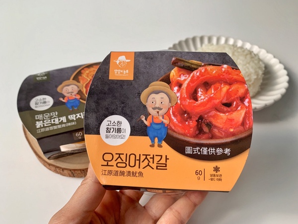 全家便利商店「江原道醃製魷魚」鹹香微辣超下飯