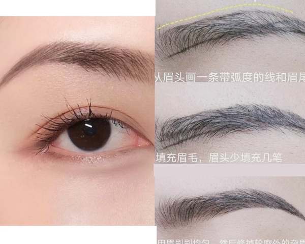 眉毛畫不對稱又生硬？彩妝師親授不同臉型3大眉型畫法教學，這些畫眉誤區新手千萬別做