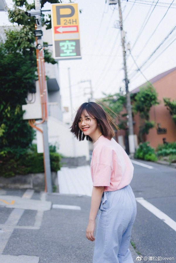 譚松韻《以家人之名》圓臉型成功駕馭鮑伯頭！跟著譚松韻選髮型，可愛無敵不變肉包！