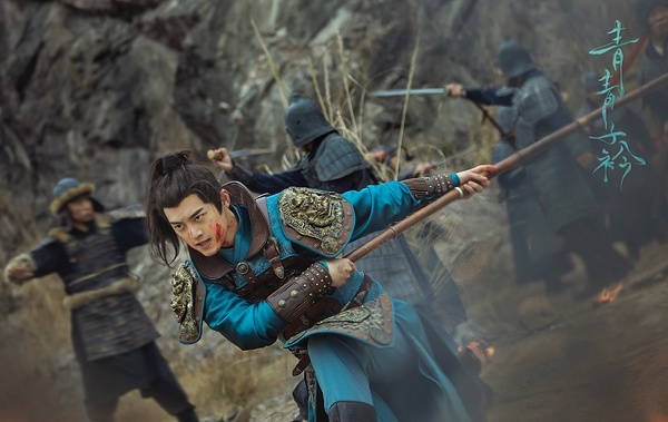 熱播甜寵劇古裝男神7:謝彬彬 飾演《青青子衿》杭如雪