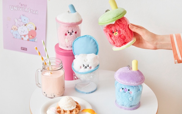 「BT21珍珠奶茶吊飾」22,000韓元(約NT$550)