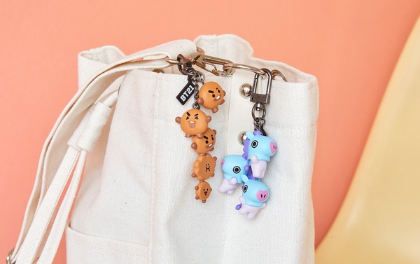 「BT21珍珠奶茶吊飾」22,000韓元(約NT$550)