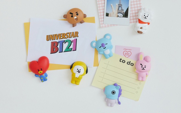 「BT21珍珠奶茶吊飾」22,000韓元(約NT$550)