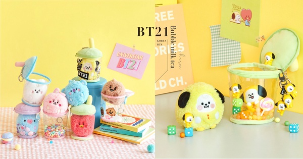 「BT21珍珠奶茶吊飾」22,000韓元(約NT$550)
