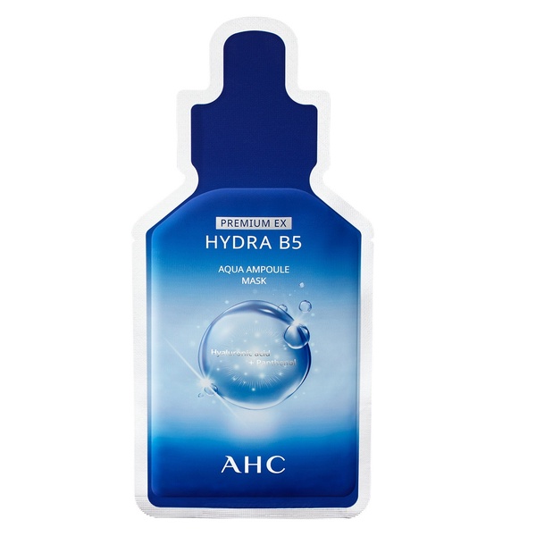 AHC 瞬效保濕B5微導安瓶面膜 5片/盒,NT.600 (屈臣氏獨家)