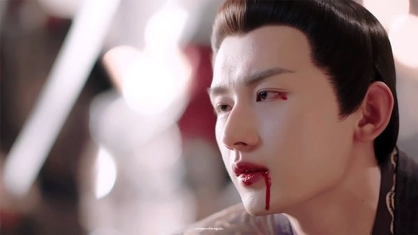 古裝劇中的「吐血美男」1:成毅 飾演《琉璃》禹司鳳