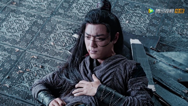 古裝劇中的「吐血美男」9:肖戰 飾演《陳情令》魏無羨