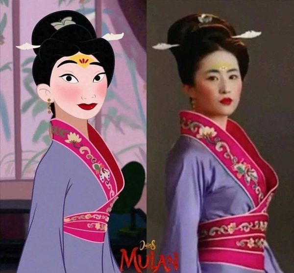 《花木蘭》動畫版vs.真人版5套造型神還原！電影主題曲《自己》李玟時隔22年再度獻唱！