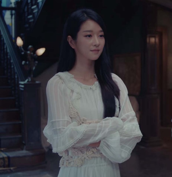 《雖然是精神病但沒關係》徐睿知公主風美圖合集5:輕盈夢幻的白色睡衣