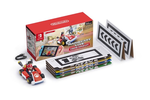 任天堂Switch《瑪利歐家庭賽車場》10月登場！結合AR實境，客廳就是你的賽車場！