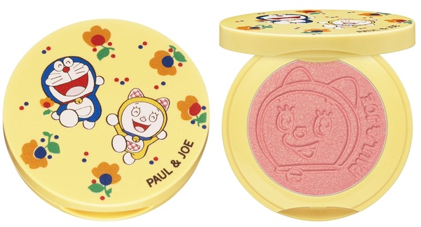 PAUL & JOE聖誕限定「哆啦美彩妝」！蜜粉、唇膏換上哆啦美、哆啦A夢包裝，簡直太可愛