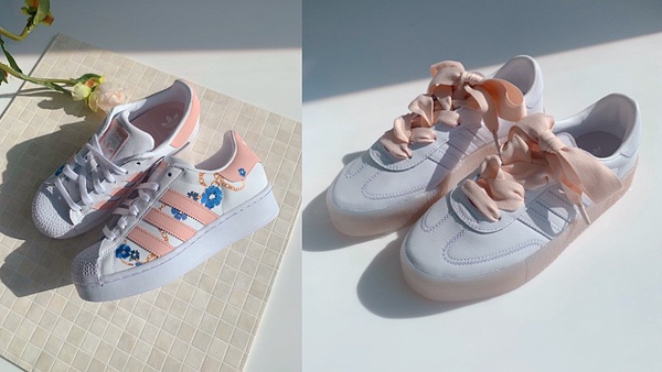 2020下半年10雙「粉紅球鞋」推薦！adidas X HER Studio 夢幻裸粉、棉花糖色仙氣逼人