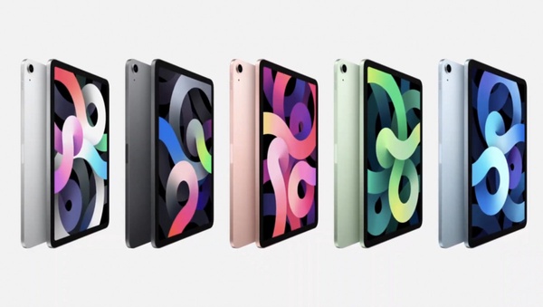 2020全新 iPad Air 4必入手理由3:超夢幻5款色系