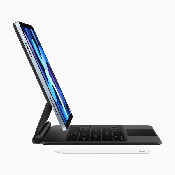 2020全新 iPad Air 4必入手理由4:支援磁吸式Apple Pencil、Magic Keyboard巧控鍵盤