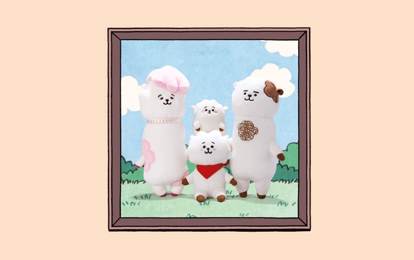 「BT21家族系列」可愛登場！KOYA森林家族、COOKY拳擊家族，還有RJ羊駝家族超萌亮相
