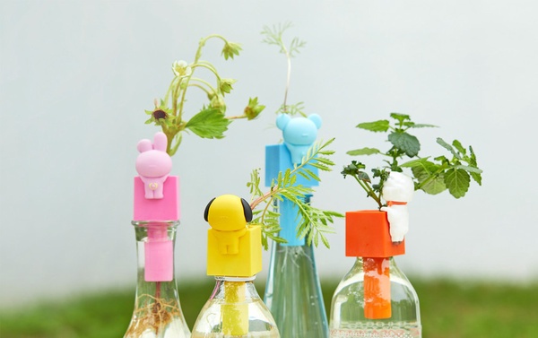 最萌植物玩具！BT21居家小植栽登場，在家就能輕鬆種出草莓、波斯菊，BT21還能變杯緣子