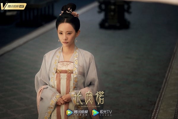 古裝劇《長安諾》后宮娘娘4：劉萌萌 飾演 賀蘭綰音