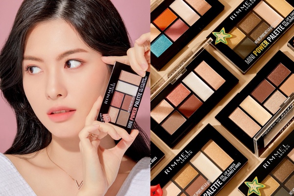 RIMMEL MINI POWER 多功能隨身彩妝盤 #003 微醺翡冷翠,NT.399