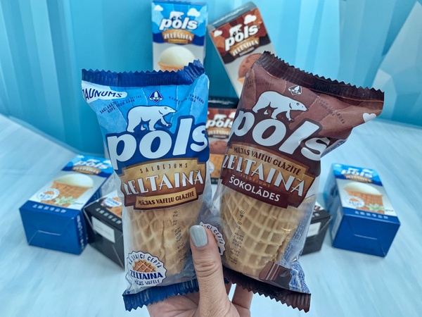 北歐知名冰淇淋來了！POLS獨家進駐全家便利商店，經典鬆餅杯冰淇淋香濃好吃！