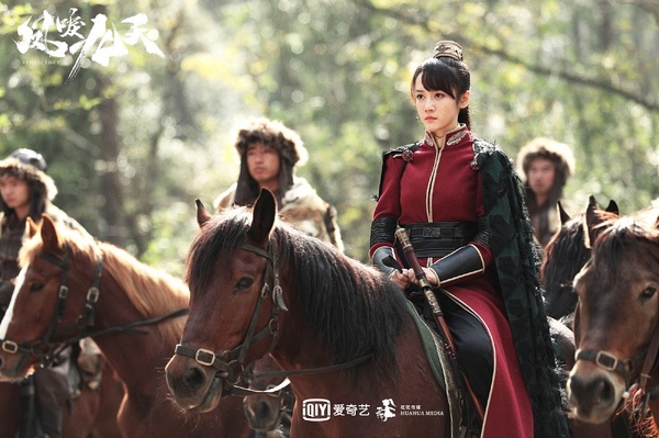 古裝劇《鳳唳九天》古裝男神&amp;女神2：李墨之 飾演 姚莫婉