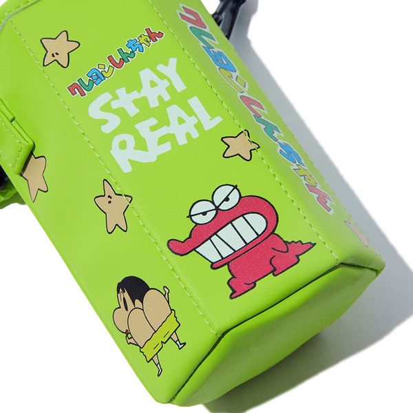 STAYREAL X 蠟筆小新推出秋冬聯名系列，超萌小新睡衣、巧克比餅乾側背包，小新粉必收