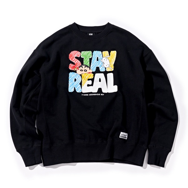 STAYREAL X 蠟筆小新推出秋冬聯名系列，超萌小新睡衣、巧克比餅乾側背包，小新粉必收