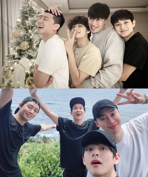 李敏鎬♥金汎偷偷來！韓星帥哥親友團盤點，花郎團、趙寅成花美男好友團讓人真想混進去