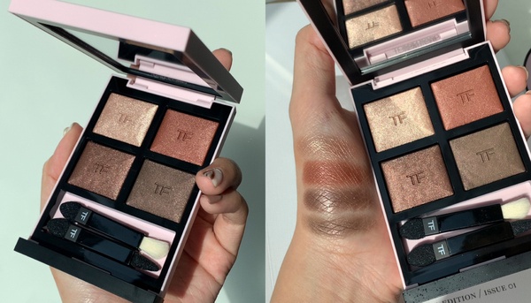 TOM FORD「玫瑰粉氣墊」台灣終於開賣，四色眼影、霧光唇膏也換上夢幻玫瑰粉包裝！