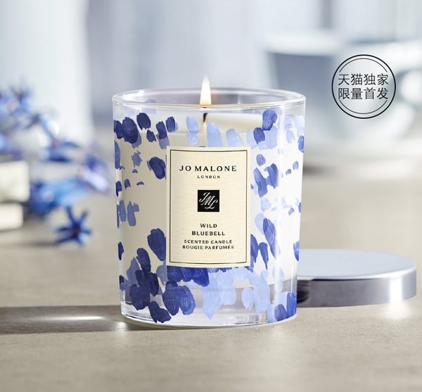 Jo Malone藍風鈴推夢幻限量款！藍色花瓣點綴＆Jo Malone經典藍風鈴香氣，包裝控美哭！