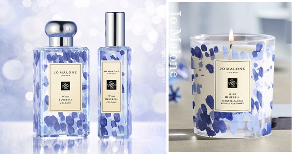 Jo Malone藍風鈴推夢幻限量款！藍色花瓣點綴＆Jo Malone經典藍風鈴香氣，包裝控美哭！