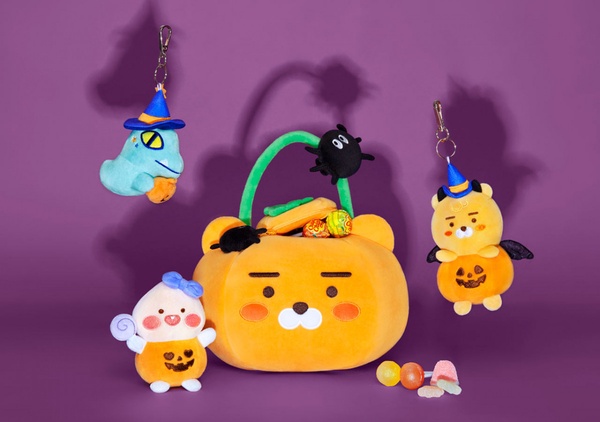Kakao Friends推出全新「萬聖節系列」！萊恩化身呆萌南瓜，還有超應景萊恩糖果桶～
