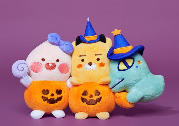 Kakao Friends推出全新「萬聖節系列」！萊恩化身呆萌南瓜，還有超應景萊恩糖果桶～