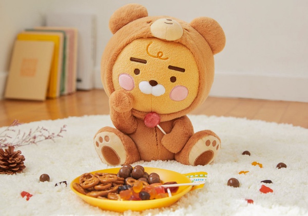 萊恩真的變成熊了！Kakao Friends推冬季「棉花好朋友」系列，萊恩小熊陪你溫暖過冬！