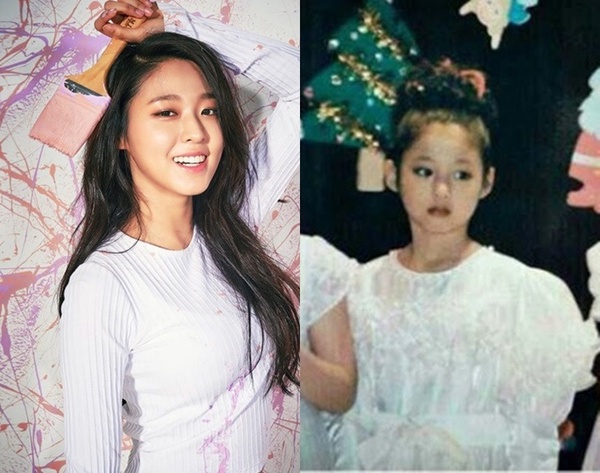 韓國女星童年舊照7:雪炫