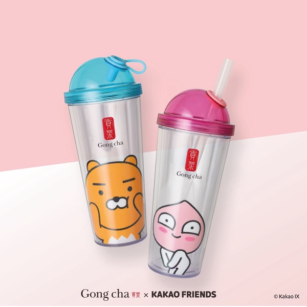 貢茶推出「葡萄珍珠」系列飲品，加碼 KAKAO FRIENDS聯名新周邊，萊恩粉絲必收藏！