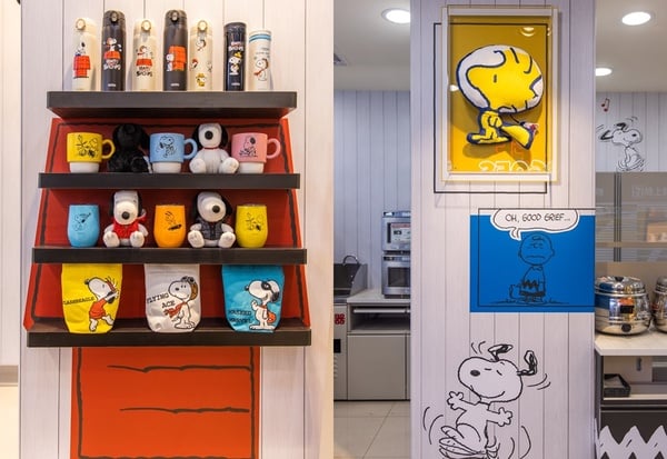 7-11「SNOOPY史努比聯名店」2號店現身北車！增設史努比巨型燈箱，連騎樓都超好拍！